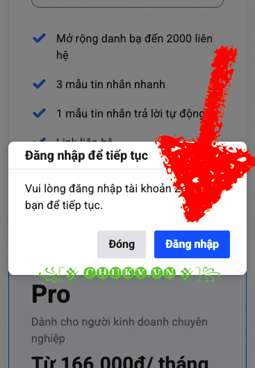 Đăng nhập để nâng cấp