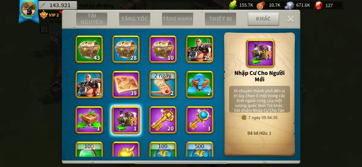 Dò Map Ủ Acc Rise of Kingdom