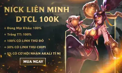 Giá Mua Bán Nick LOL 100k