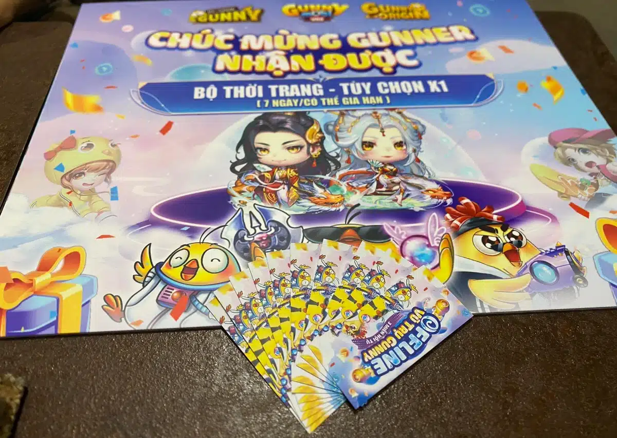 Set Đồ Game Gunny Origin