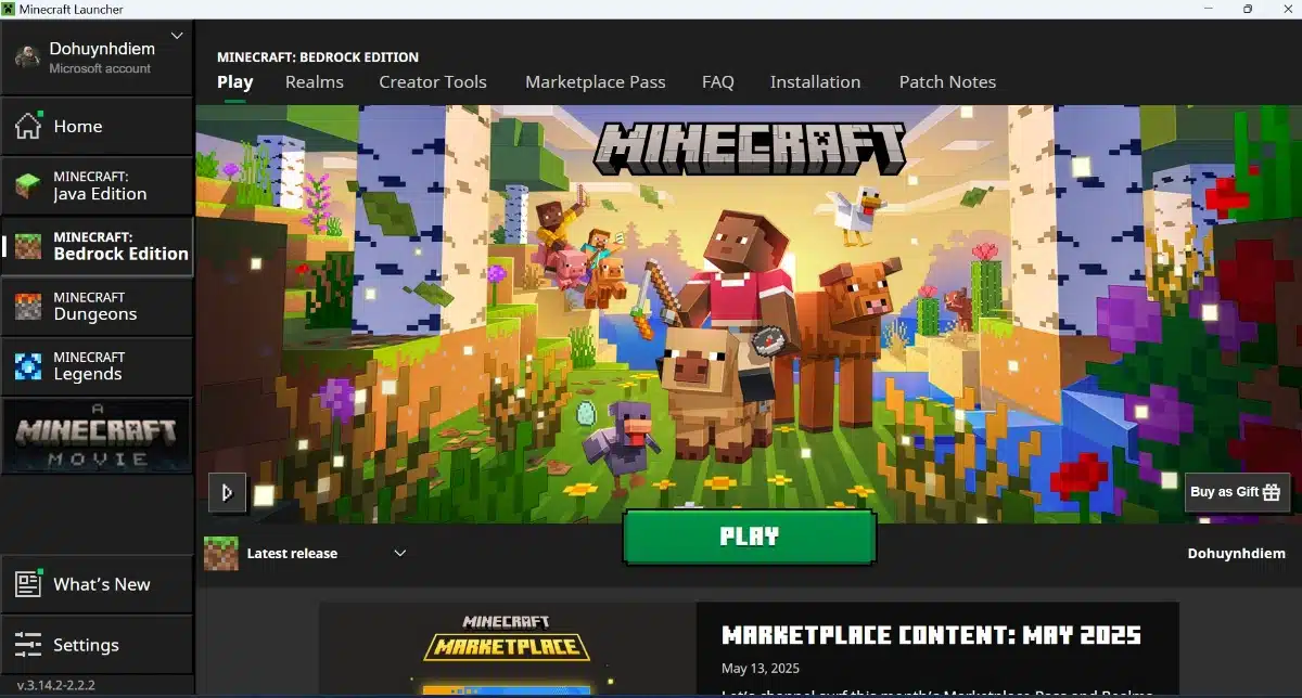 Share key minecraft premium free