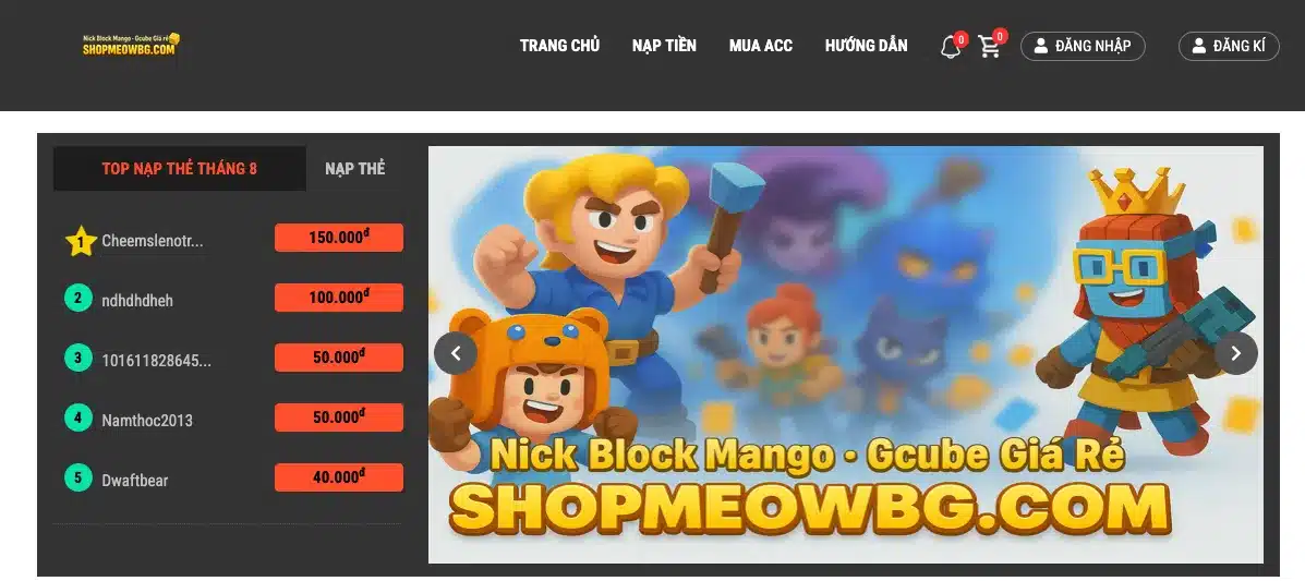 Shop Blockman Go 20k 50k 100k