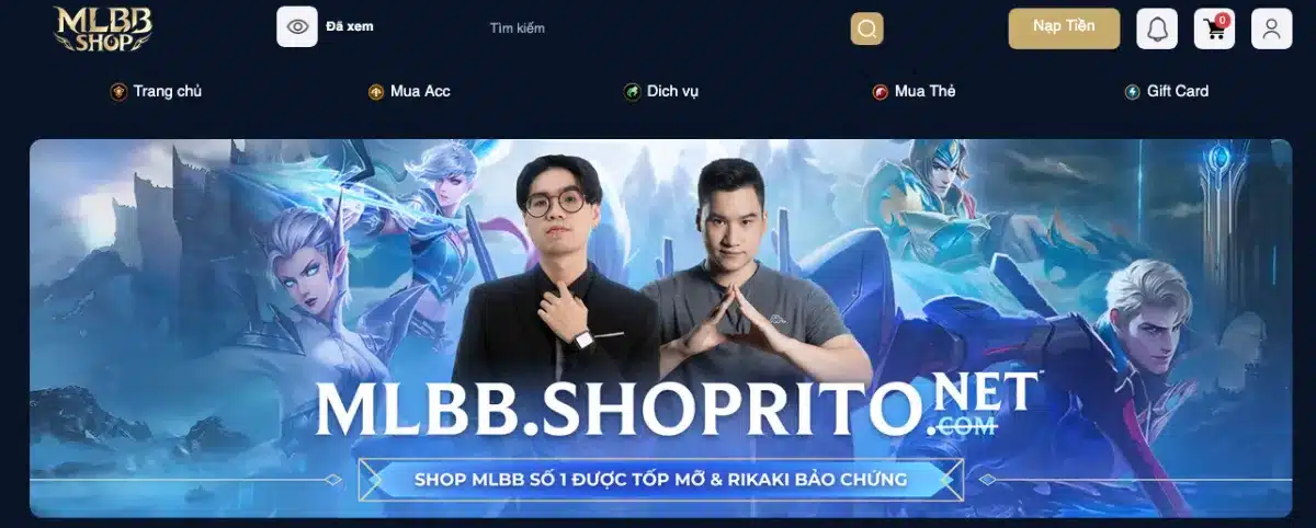 Shop Tốp Mỡ MLBB - shoprito.net
