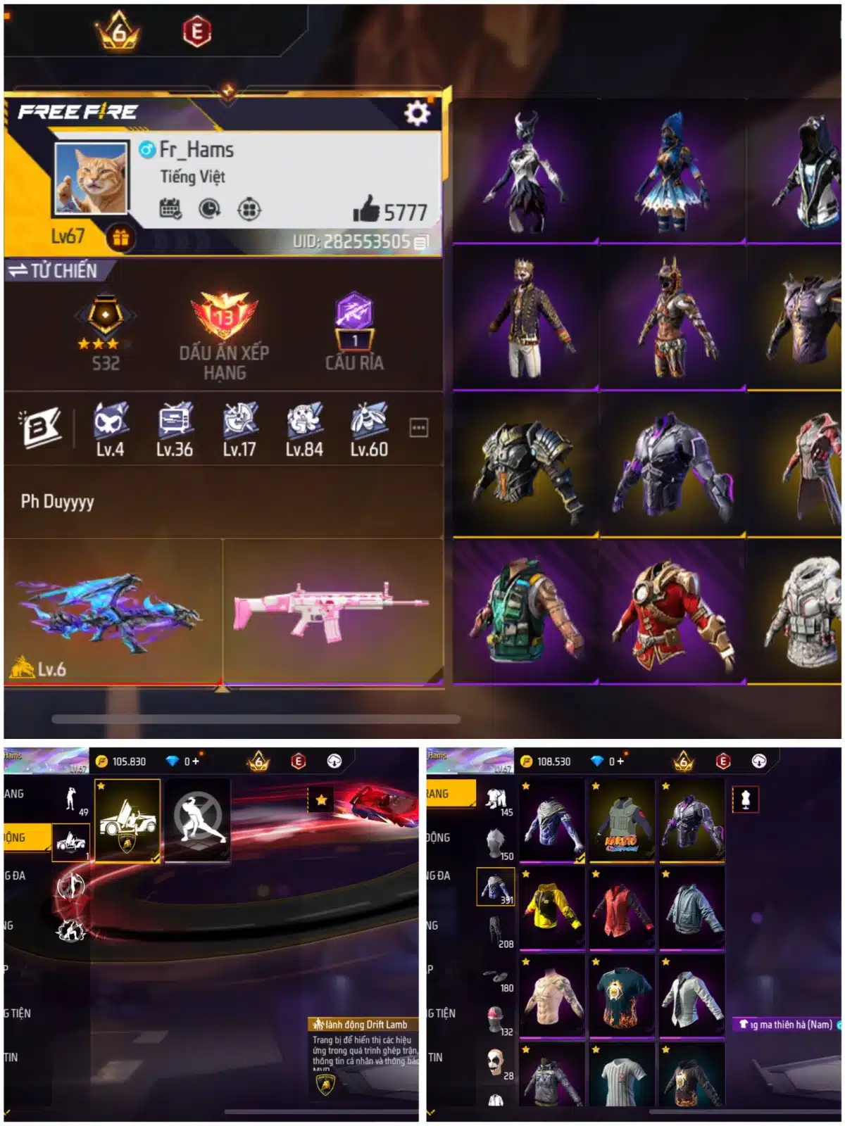 Shop bán acc ff giá học sinh 20k uy tín