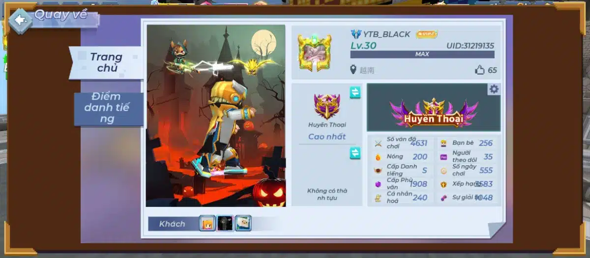 Tặng acc Blockman Go cộng đồng