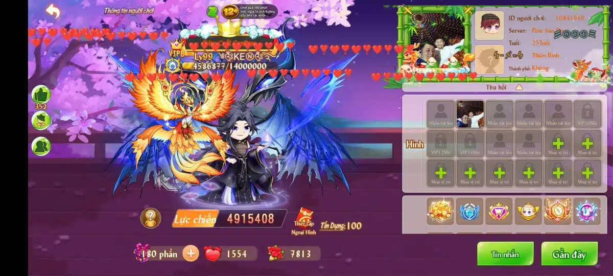 Tặng acc gunpow VIP