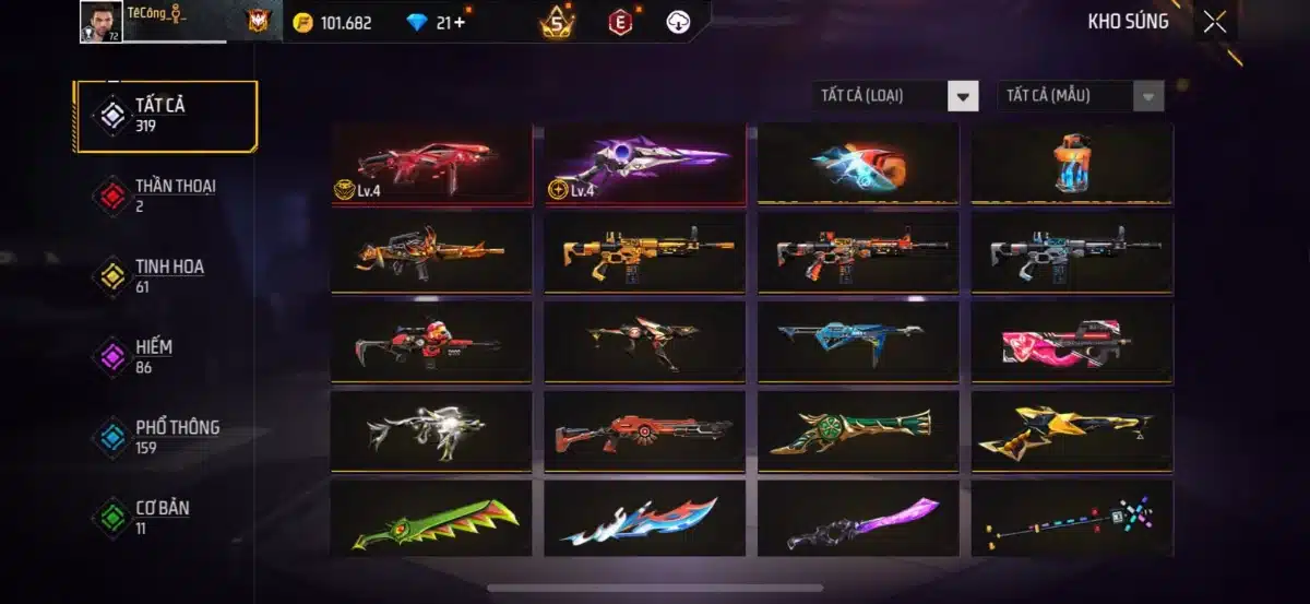 Tặng nick free fire 200k