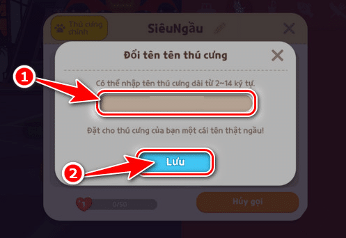 Cách đặt tên trong play together có dấu cách