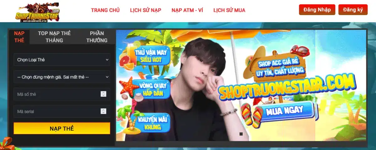 Shop random thử vận may 5k liên quân - Shop Trưởng Star