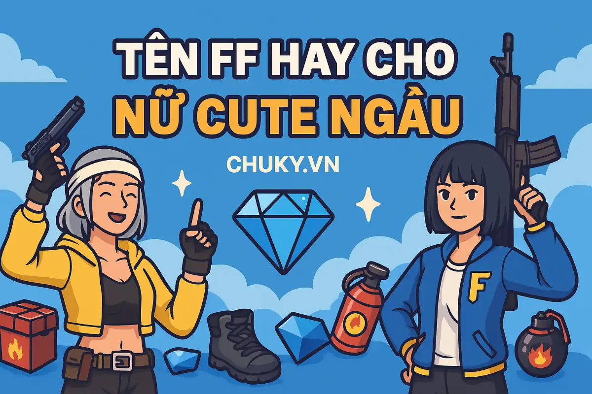 Tên FF Hay Cho Nữ Cute Ngầu