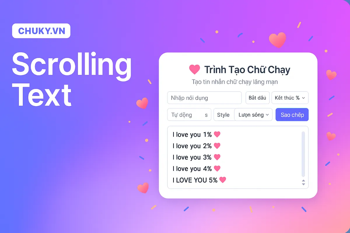 Scrolling Text