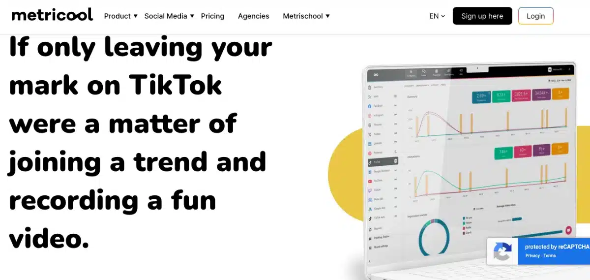 Metricool – Tăng fl Tiktok miễn phí