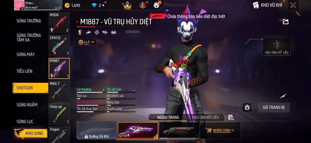 M1887 Vũ Trụ Hủy Diệt Lv4