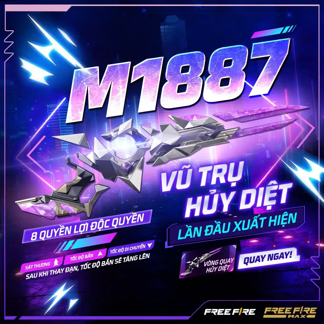 M1887 Vũ Trụ Hủy Diệt Lv7 xuất hiện