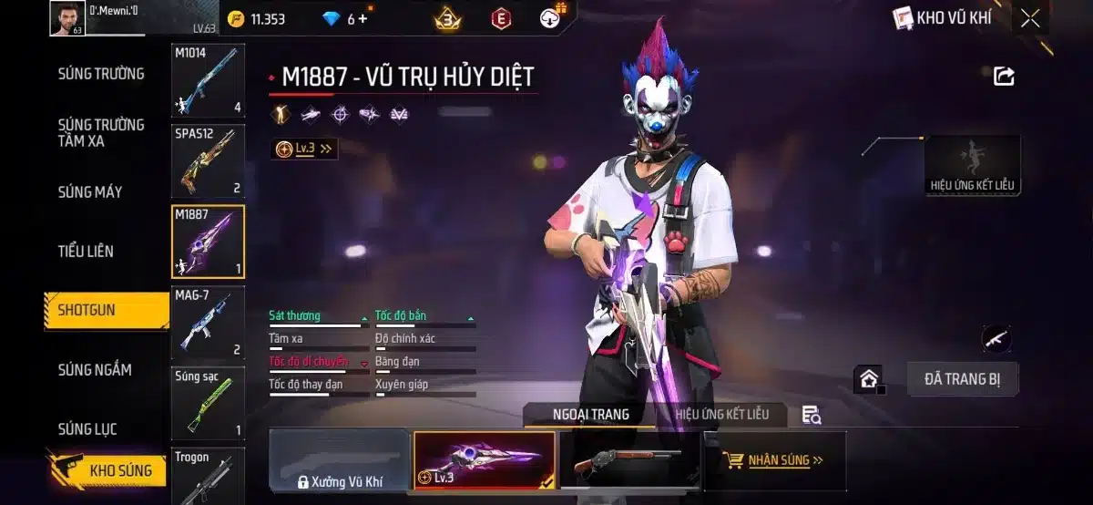 M1887 Vũ Trụ Hủy Diệt lv3