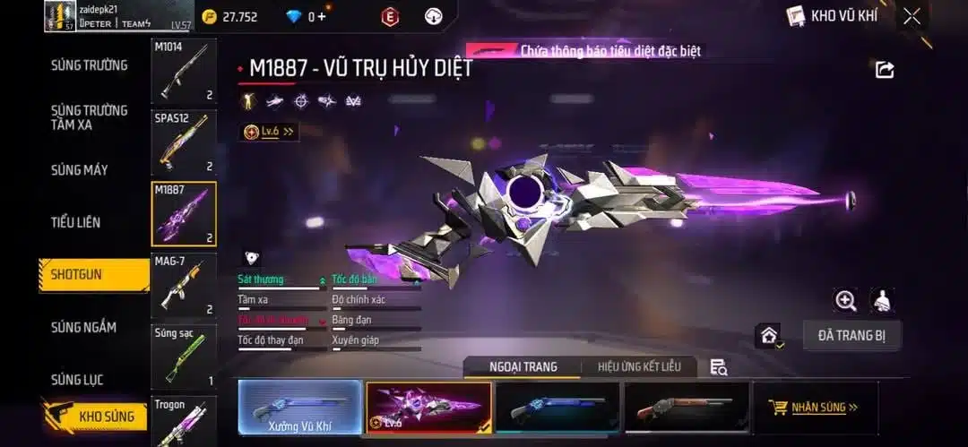 M1887 Vũ Trụ Hủy Diệt lv6