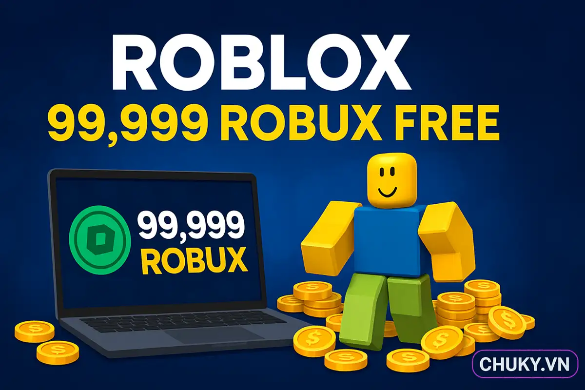 Roblox 99,999 Robux Free