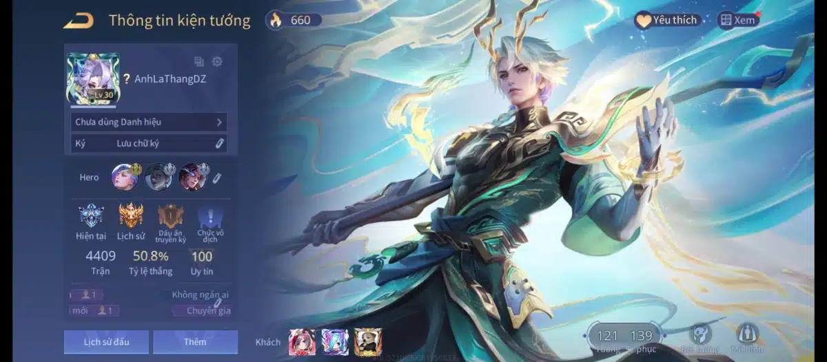 Shop acc liên quân VIP