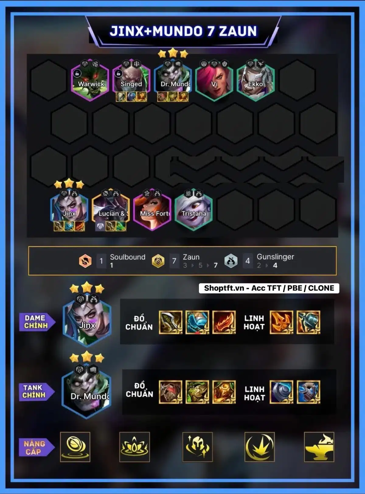 Top Đội Hình PBE TFT Mùa 16 Mới Nhất