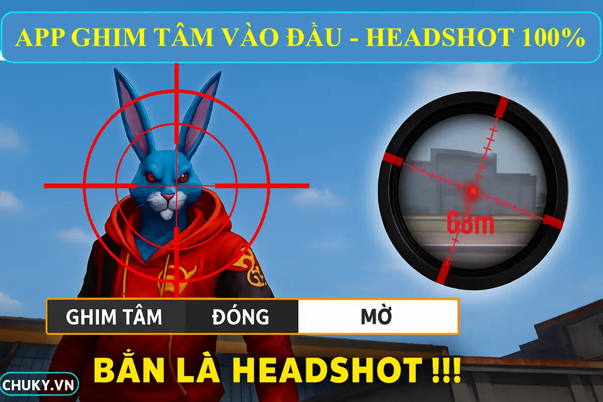 App Ghim Tâm Vào Đầu FF