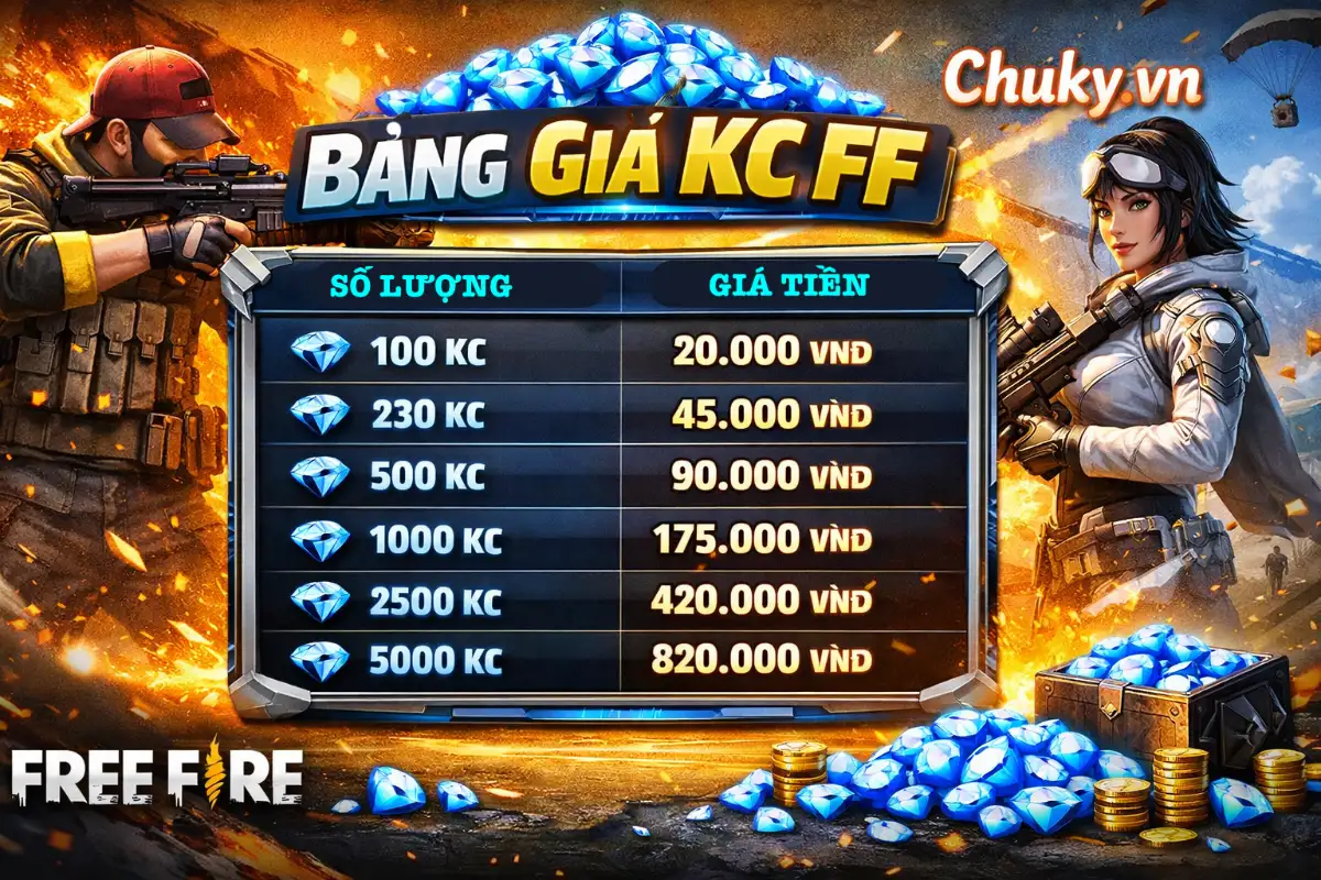 Bảng Giá KC FF