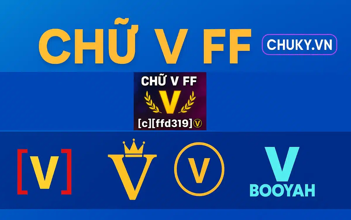 Kí Tự Chữ V Màu Vàng Trong FF