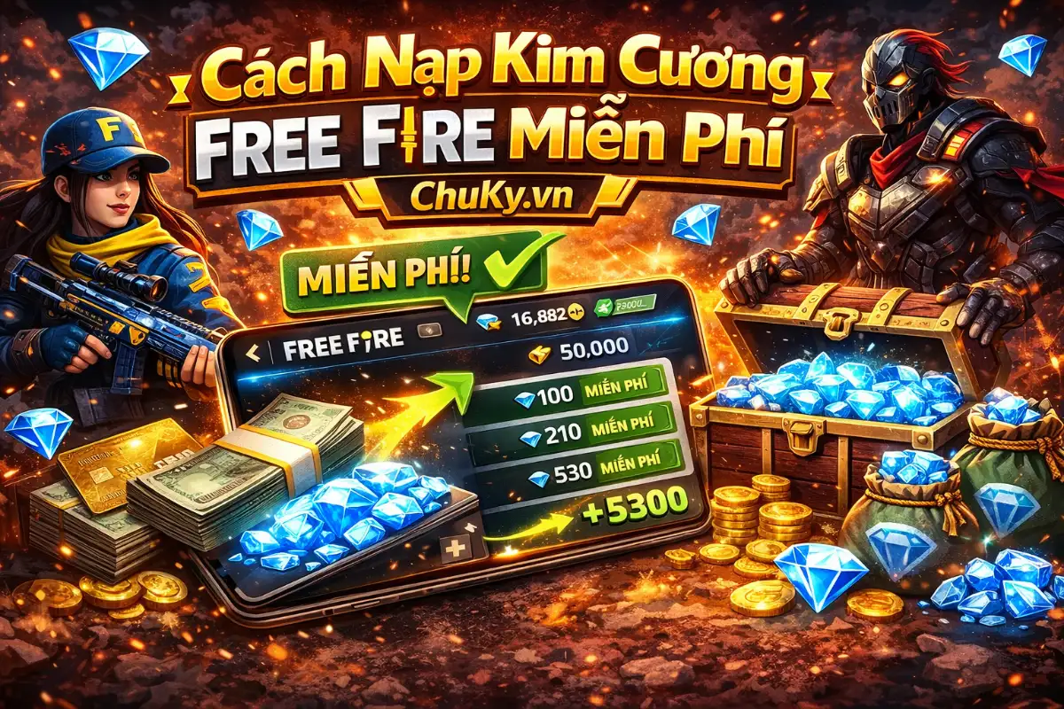 Nạp Kim Cương Free Fire Miễn Phí