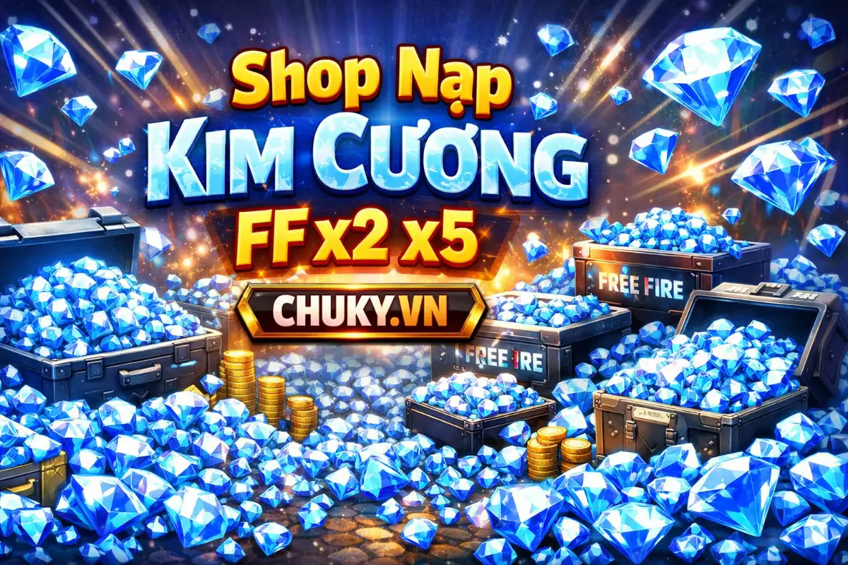 Shop Nạp Kim Cương FF x2 x5 x10