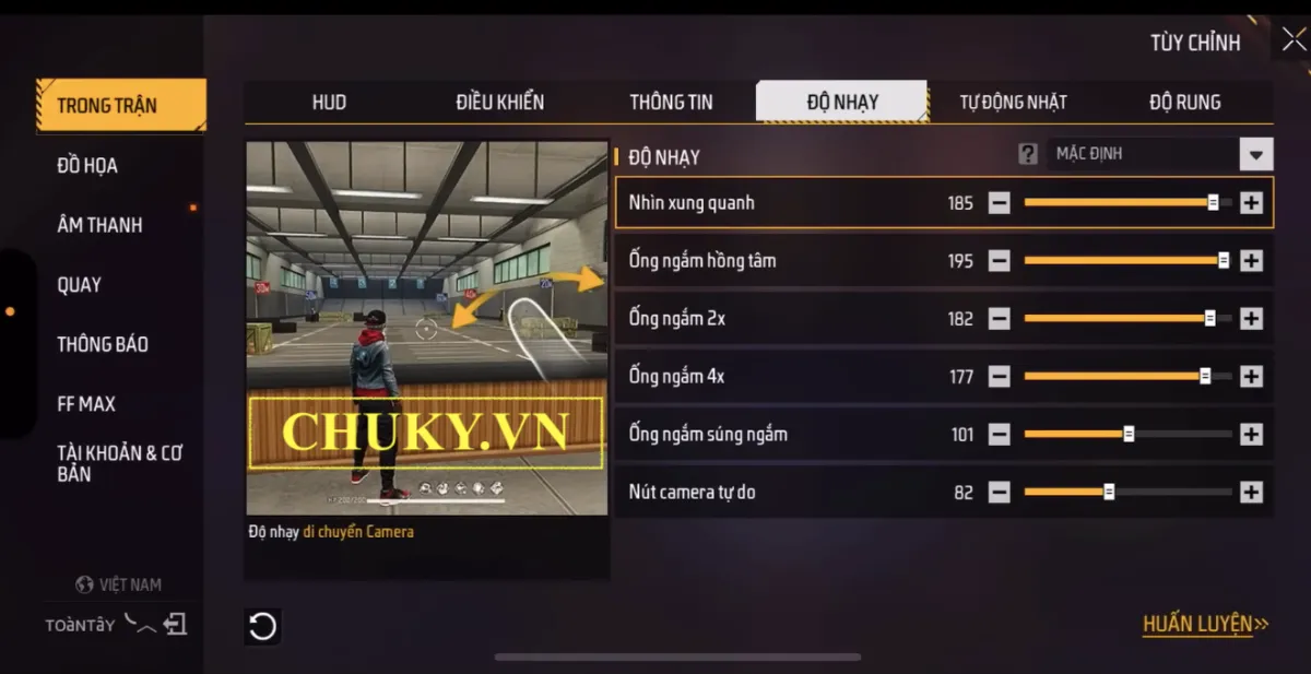 Siêu Độ Nhạy OB51 Chuẩn Nhất Cho Tất Cả Mobile - Nguồn - Toàn Tây FF