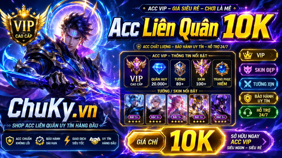 Acc Liên Quân 10K