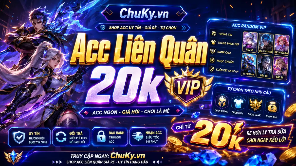 Acc Liên Quân 20K