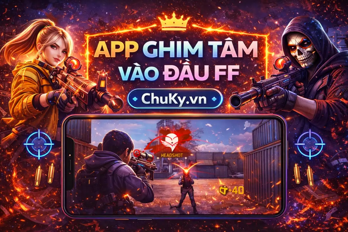 App Ghim Tâm Vào Đầu FF
