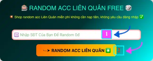 Cách random acc LQ