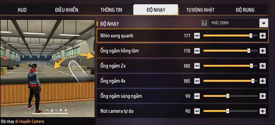 Độ Nhạy FF OB52