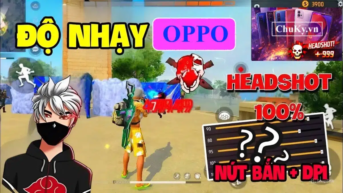 Độ Nhạy FF Oppo