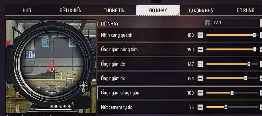 Độ nhạy Samsung S23 FF