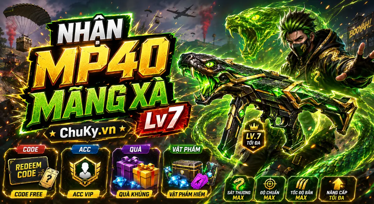 MP40 Mãng Xà Lv7