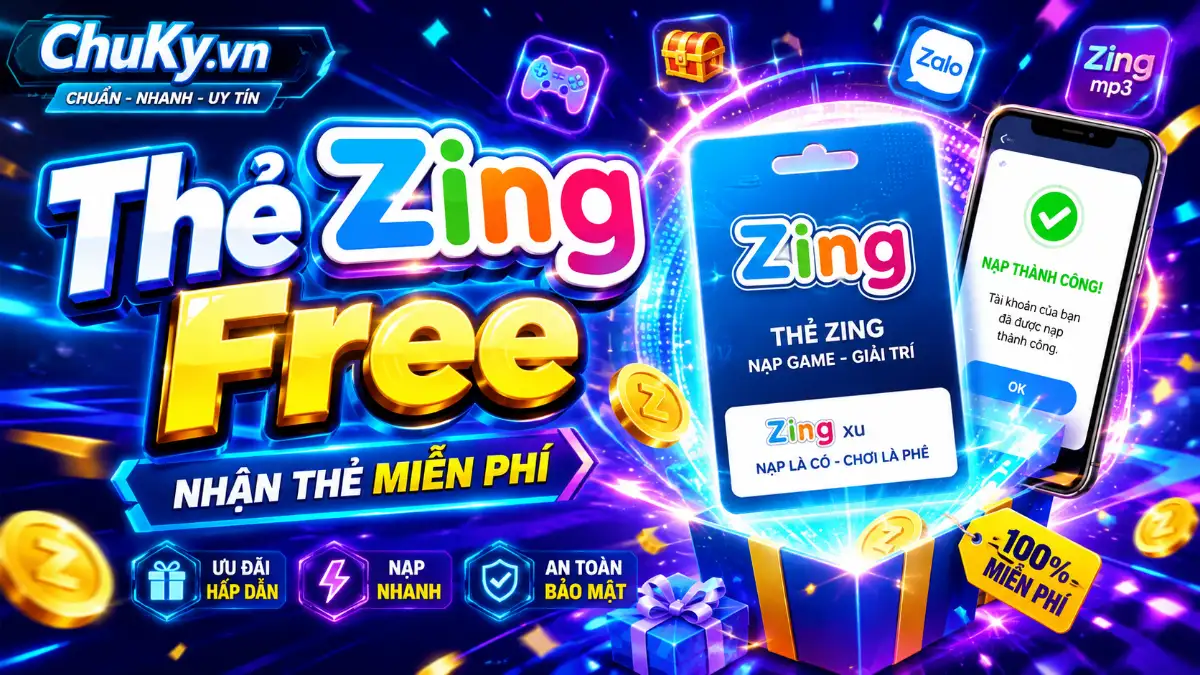 Thẻ Zing Free