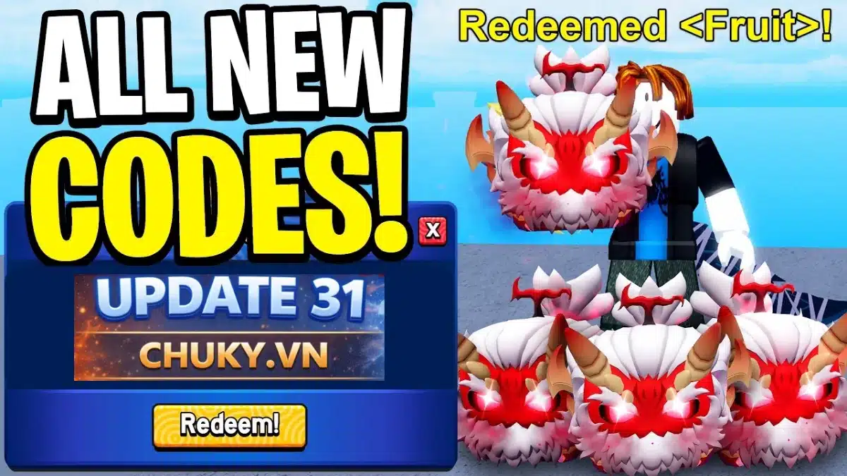 Code Blox Fruit Update 31