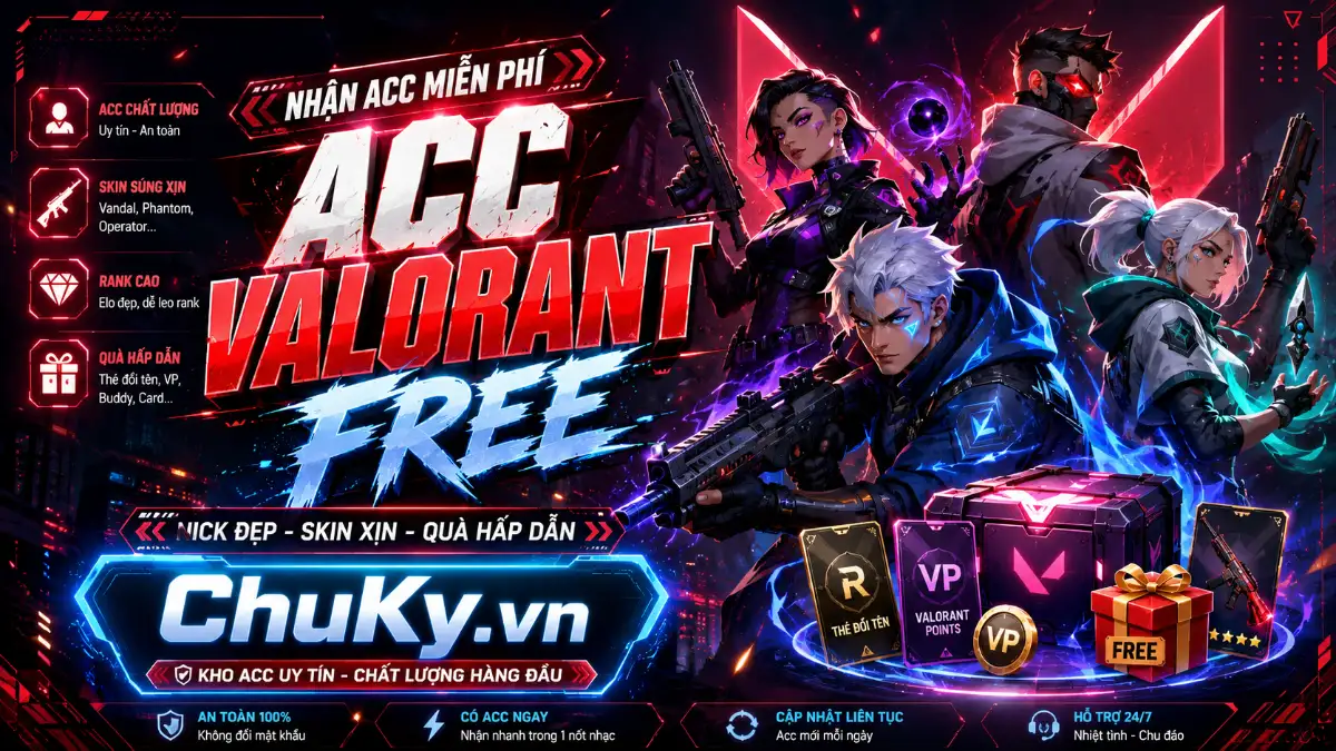 Acc Valorant Free