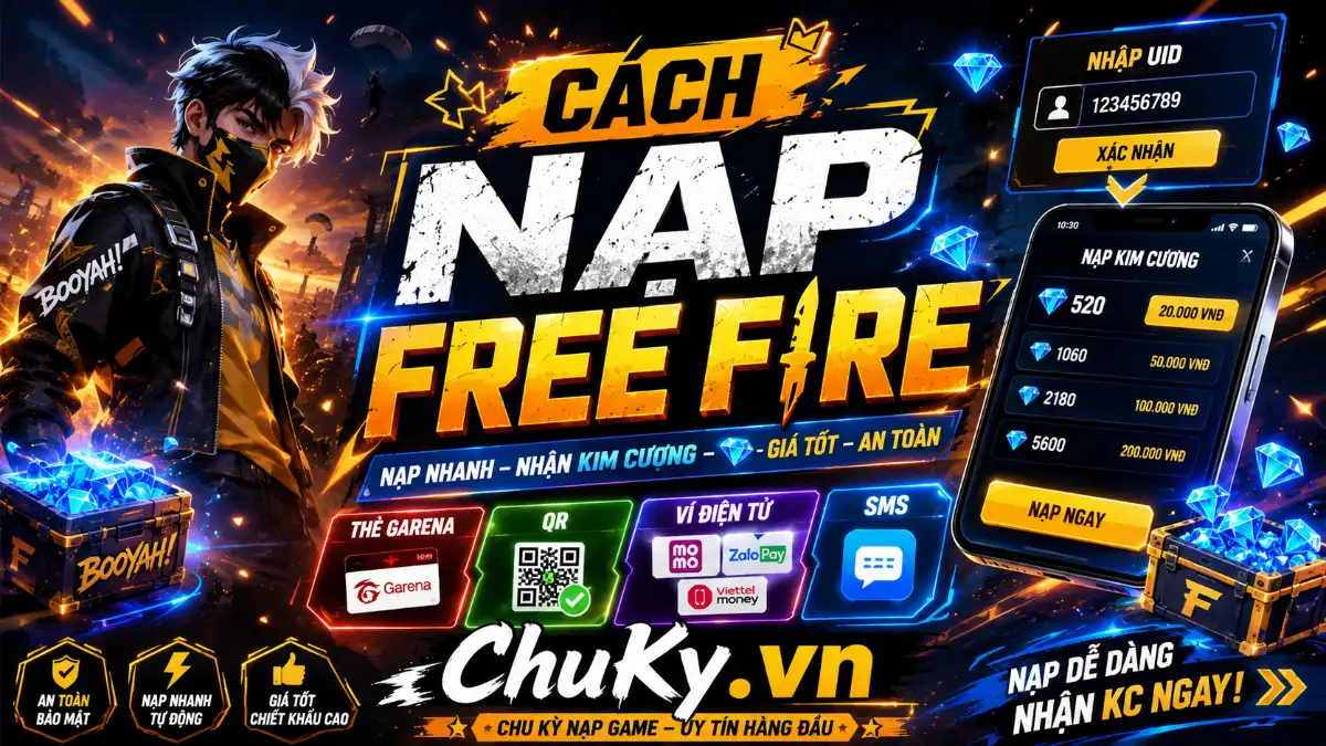 Cách Nạp FF