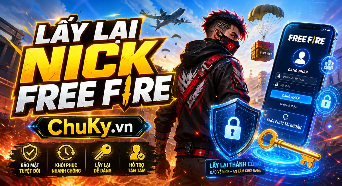 Lấy Lại Nick Free Fire Bằng ID