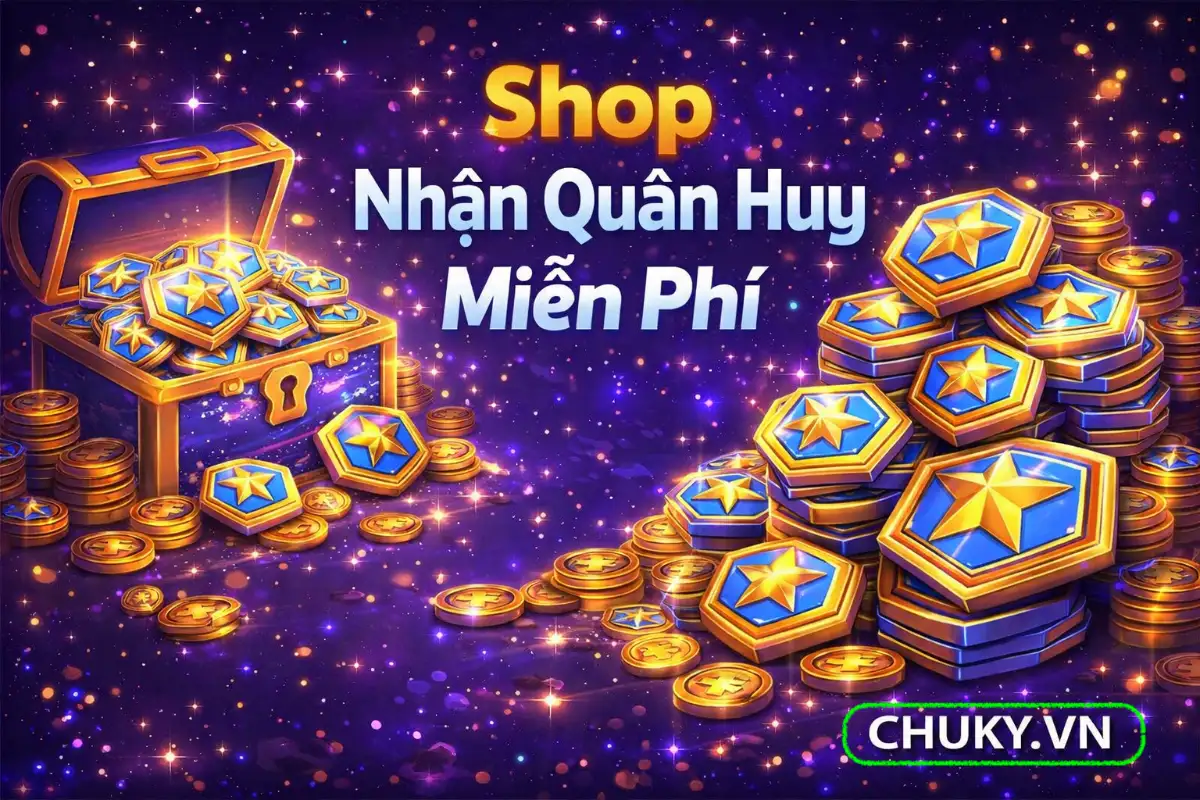 Shop Nhận Quân Huy Miễn Phí