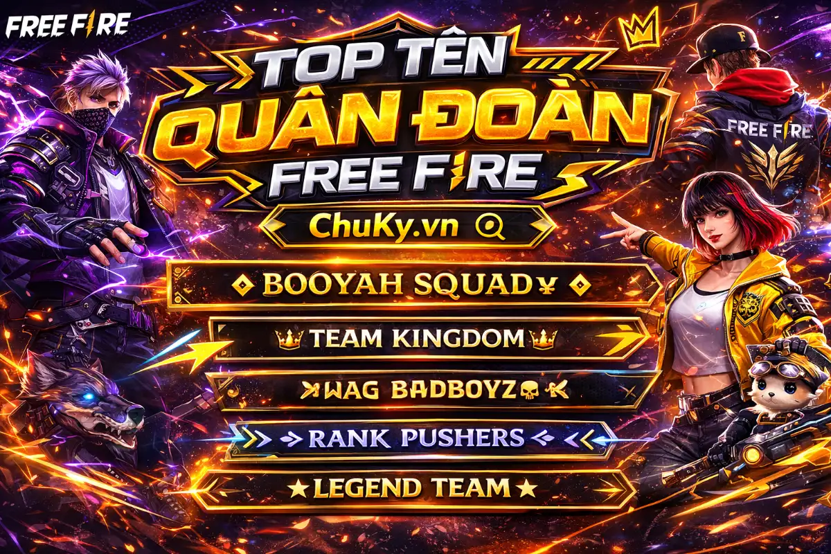 Tên Quân Đoàn Free Fire Ngầu