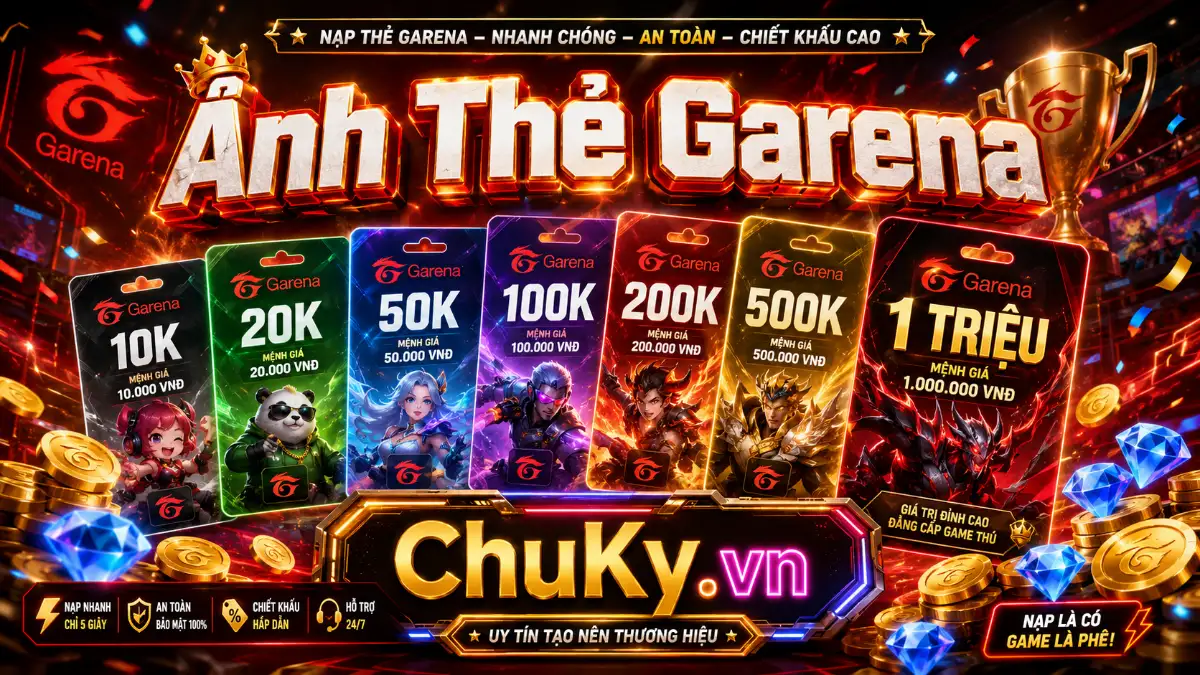 Ảnh Thẻ Garena