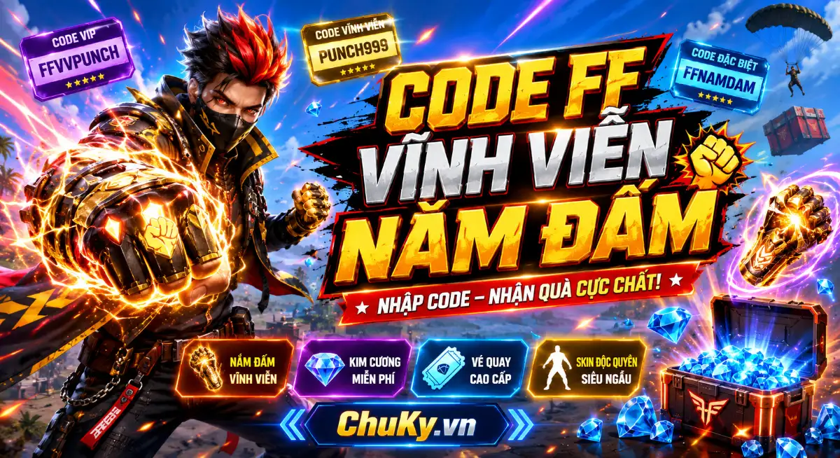 Code FF Vĩnh Viễn Nắm Đấm