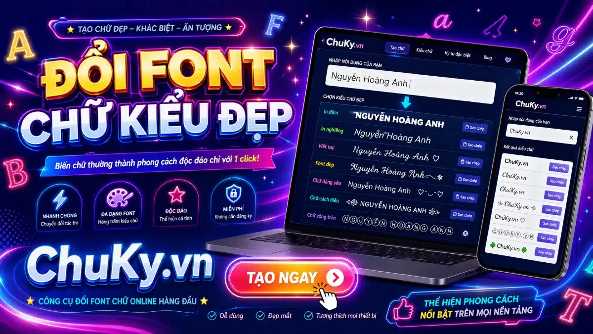 Font Chữ Đẹp