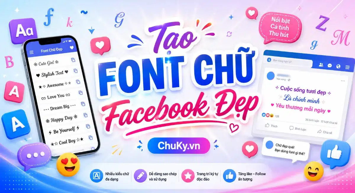 Font Chữ Facebook