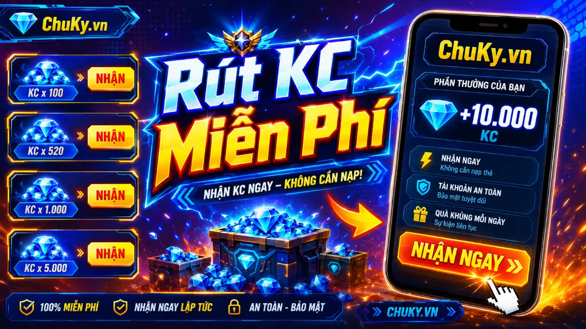Rút KC Miễn Phí