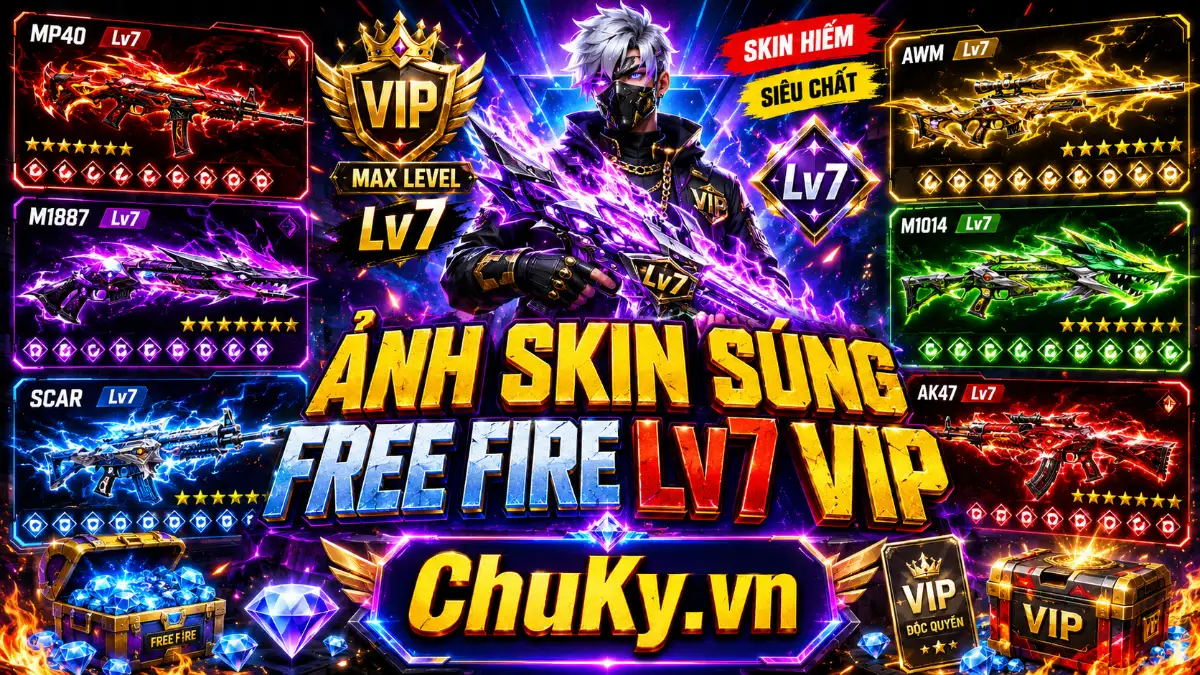 Ảnh Skin Súng Free Fire